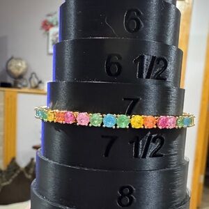 Multicolor Gemstone Bracelet